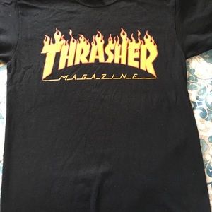 Black thrasher shirt